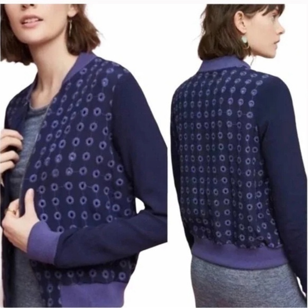 Anthro Amadi S Embroidered Jacket